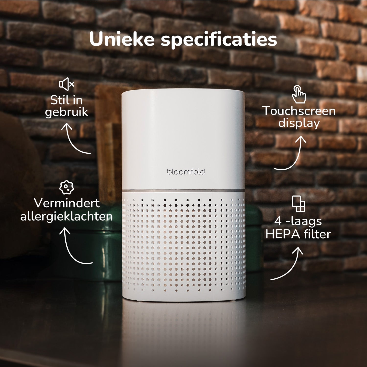 Dehumidifier 12L Halo + air cleaner aura