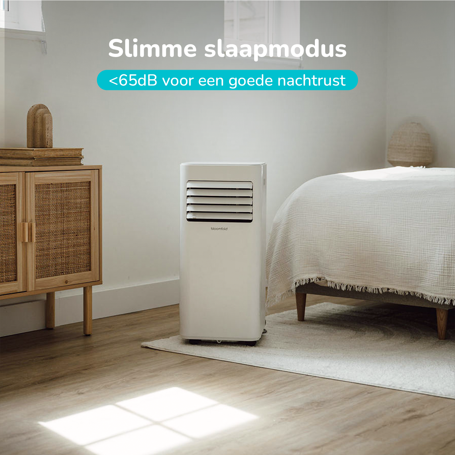 Flujo de aire acondicionado móvil - 9,000 BTU