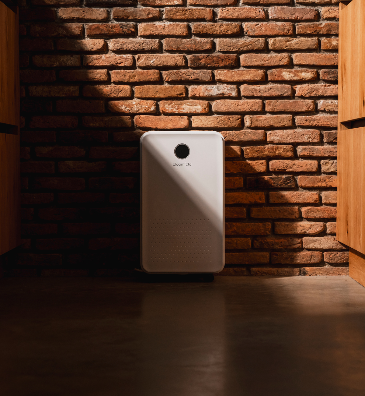 Luchtontvochtiger aan de muur