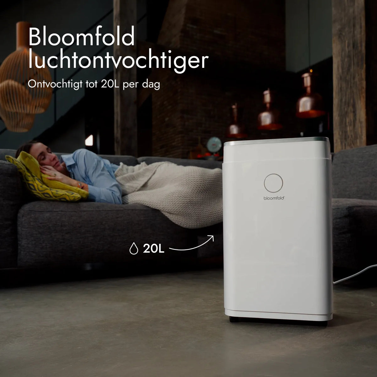 Déshumidificateur 16L Orbit + déshumidificateur 20L Orbit