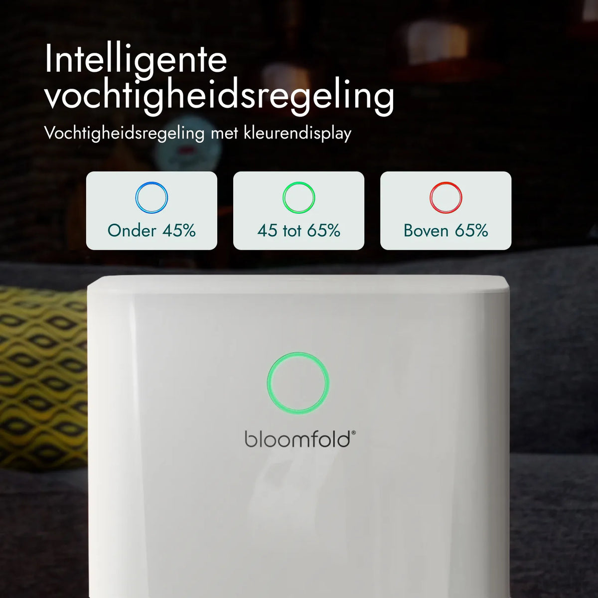 2x Luchtontvochtiger 10L Aura