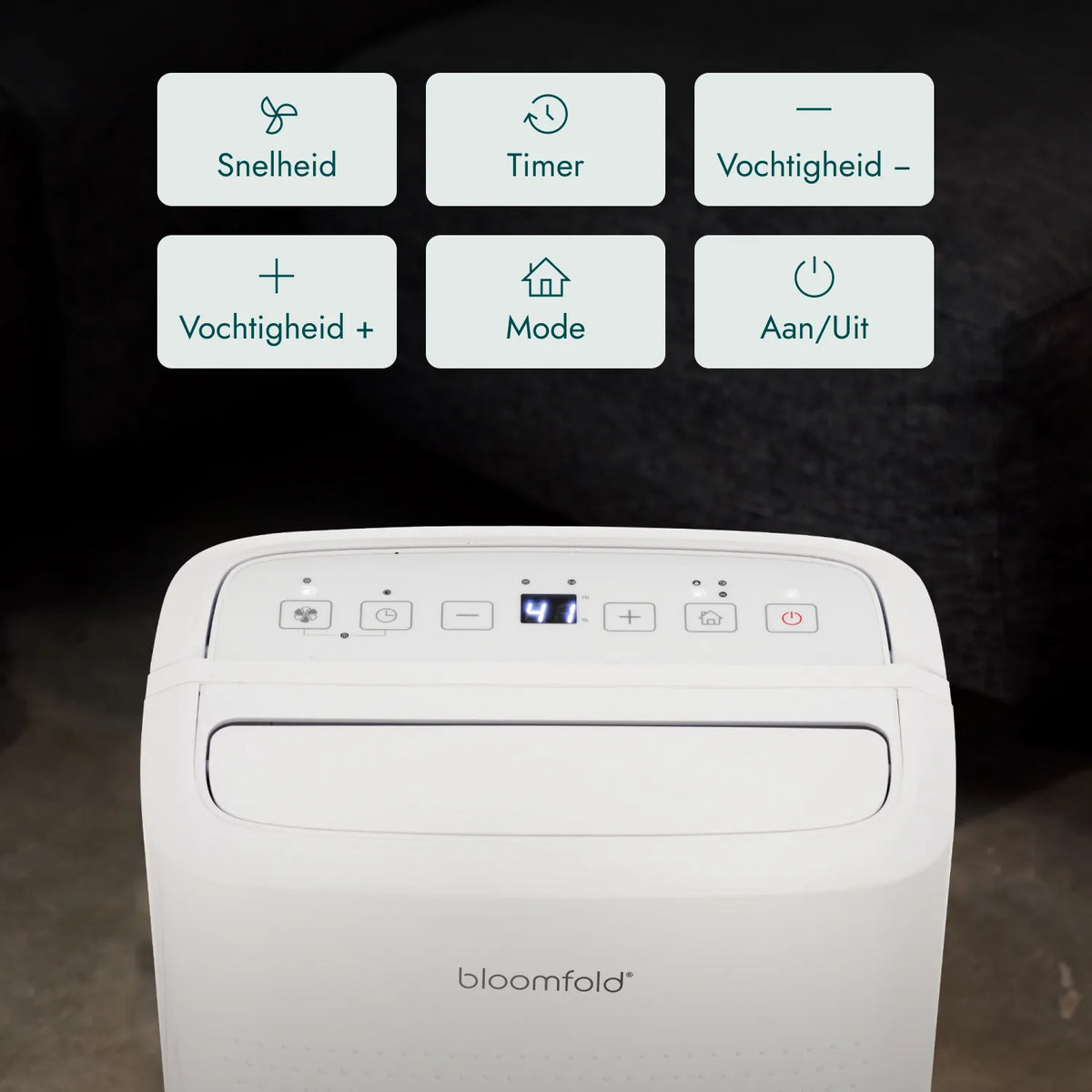 Bloomfold DryPure 12L Dehumidifier & Purifier