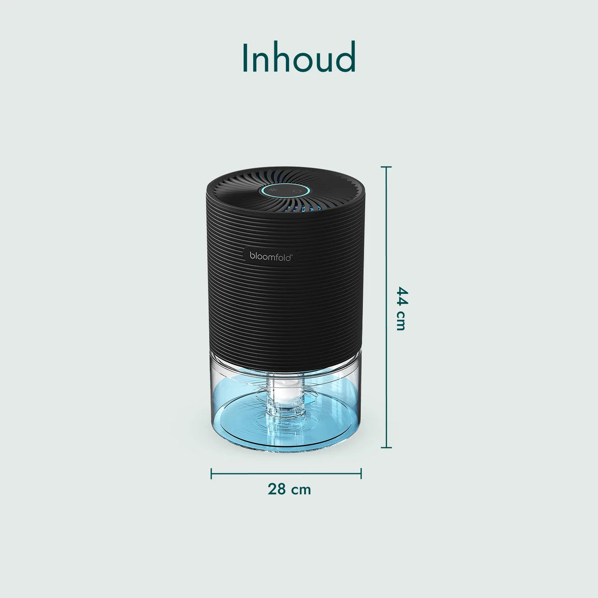 Bloomfold compact luchtontvochtiger 600ml