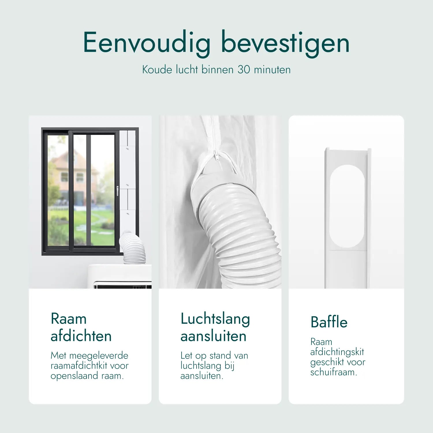 Flux de climatisation mobile - 9 000 BTU