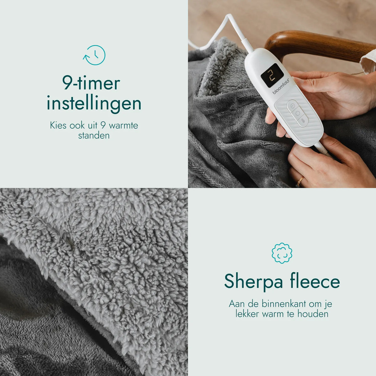Electric Blanket 160 x 130 cm