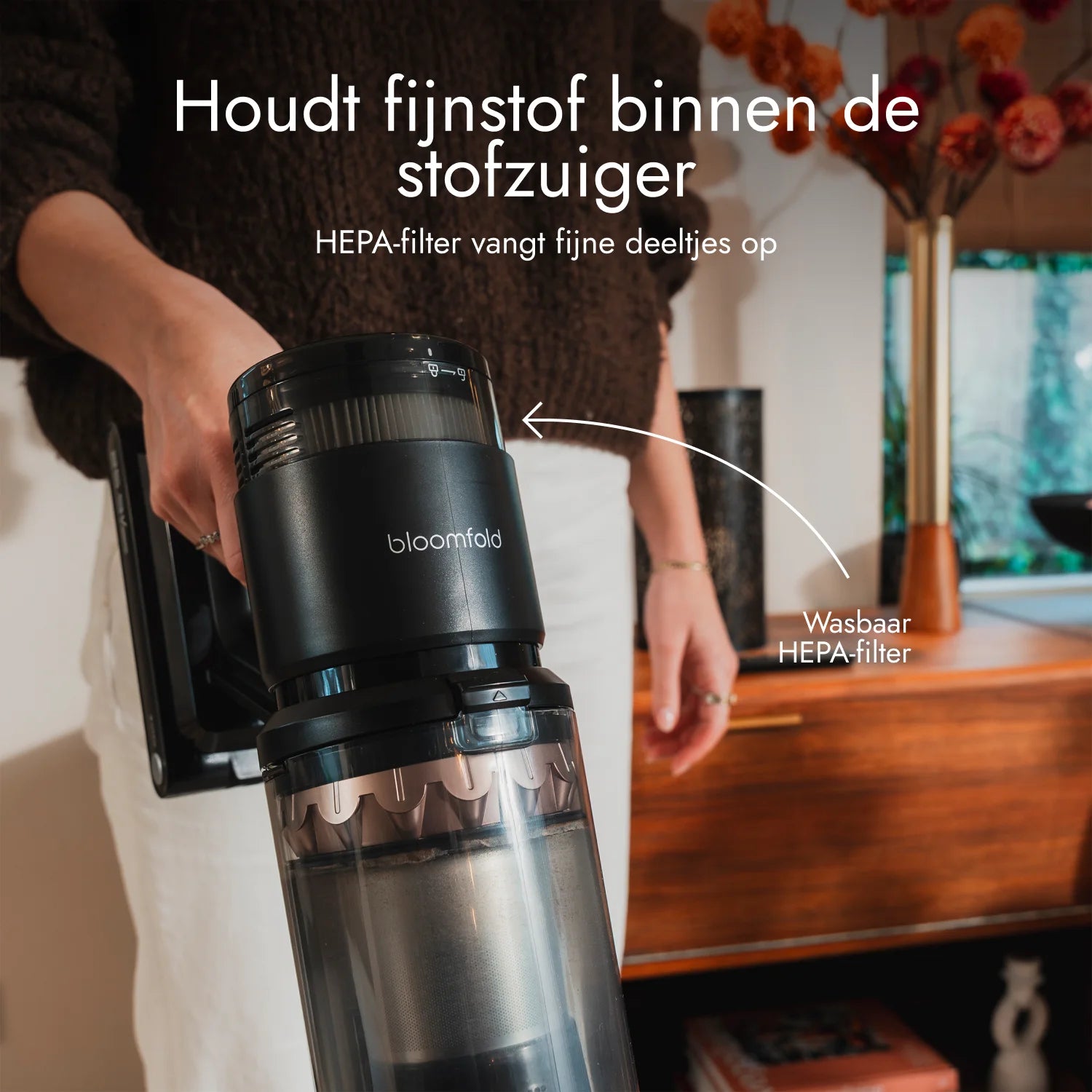 Steelstofzuiger Swift - tot 60 min accuduur