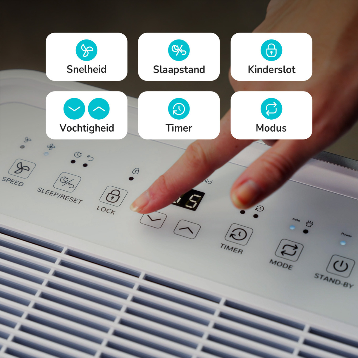 BloomfoldLuchtontvochtiger25LOrbit