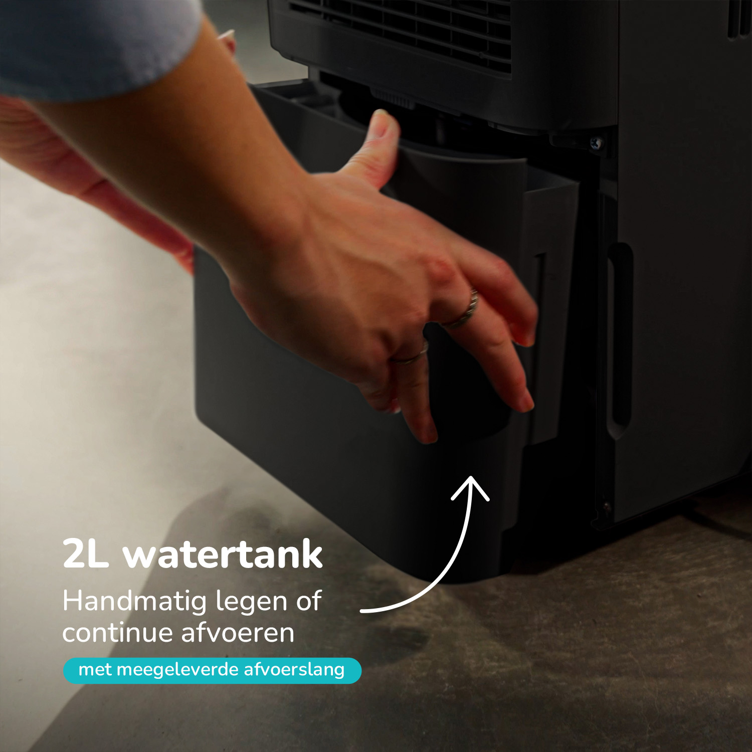 Bloomfold Luchtontvochtiger-12L-BF003zwart