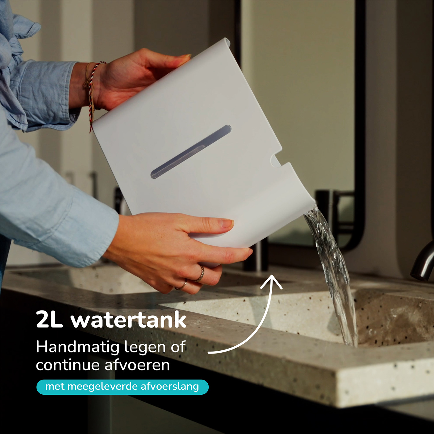 Bloomfold Luchtontvochtiger - 10L