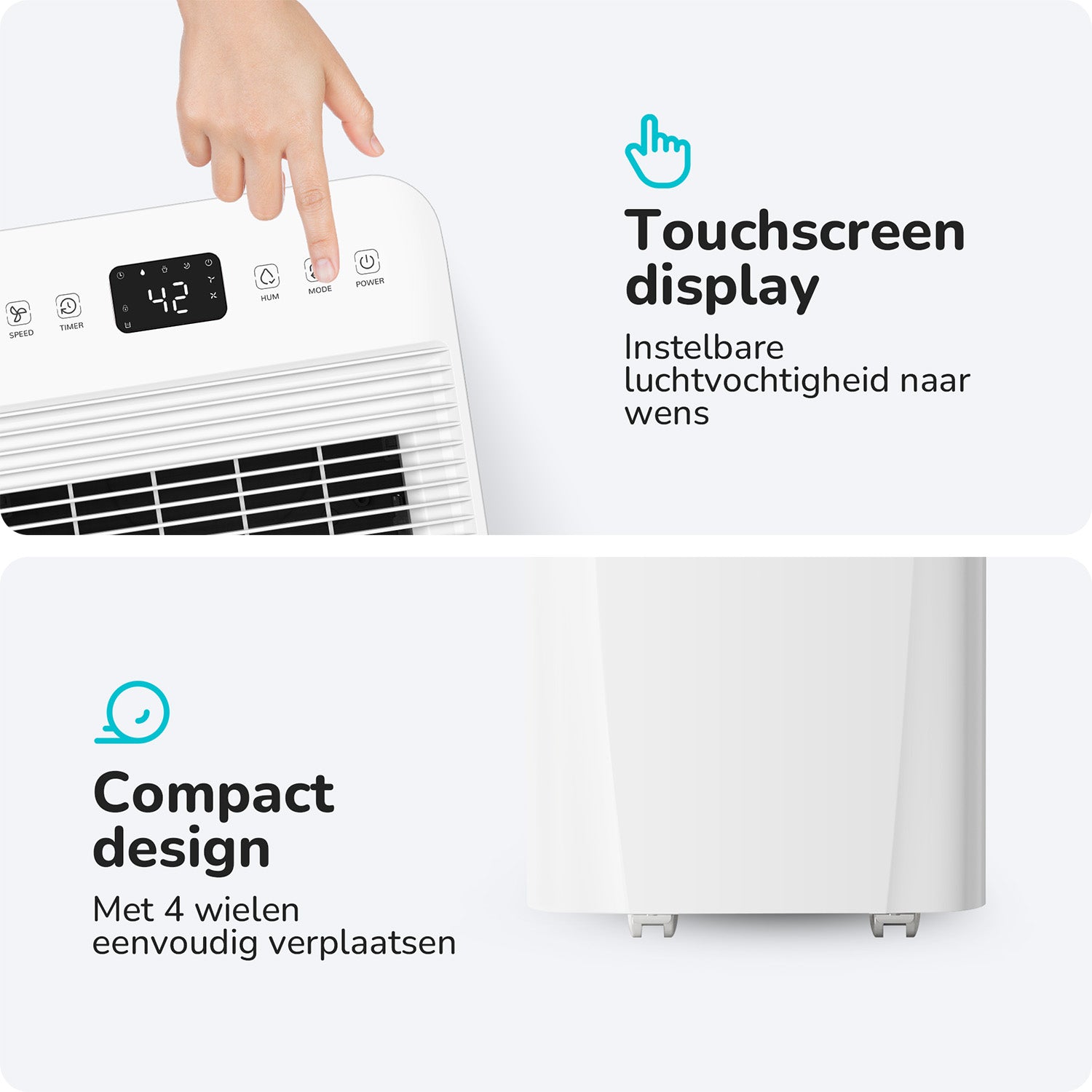 Bloomfold Luchtontvochtiger - 10L