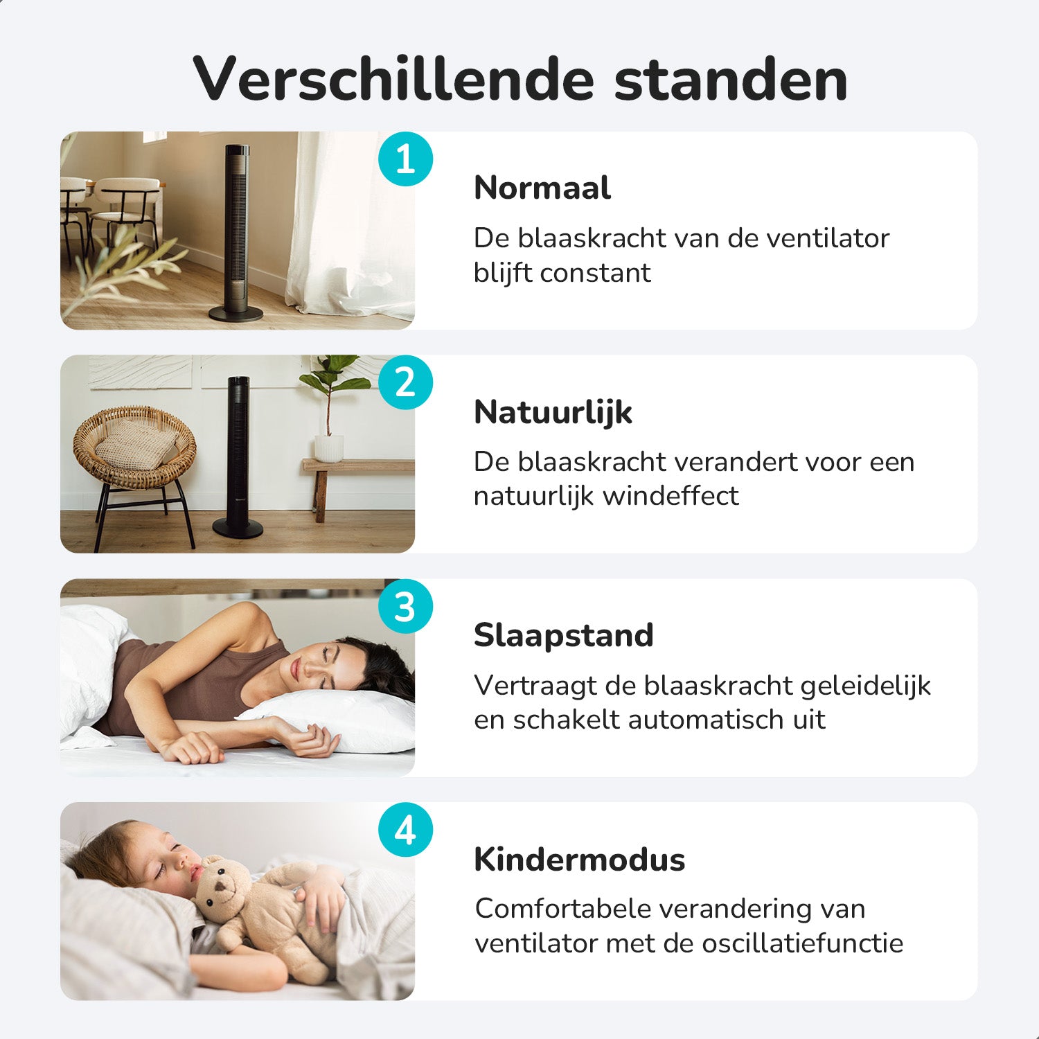 Torenventilator - Krachtig & Stil