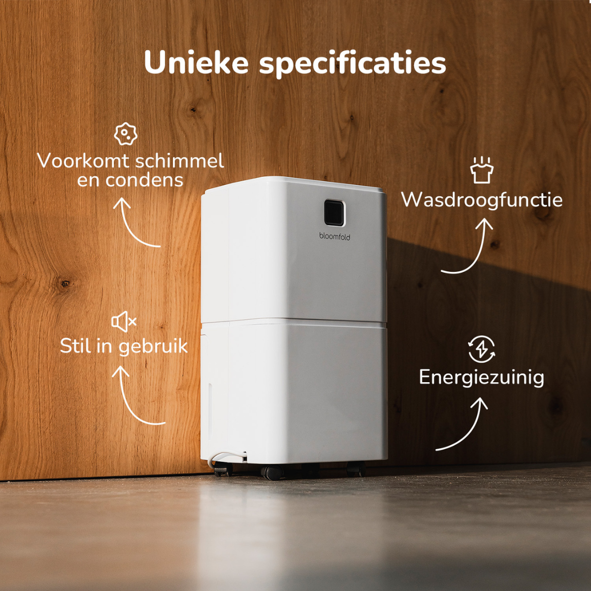 Dehumidifier 12L Halo + air purifier Aura