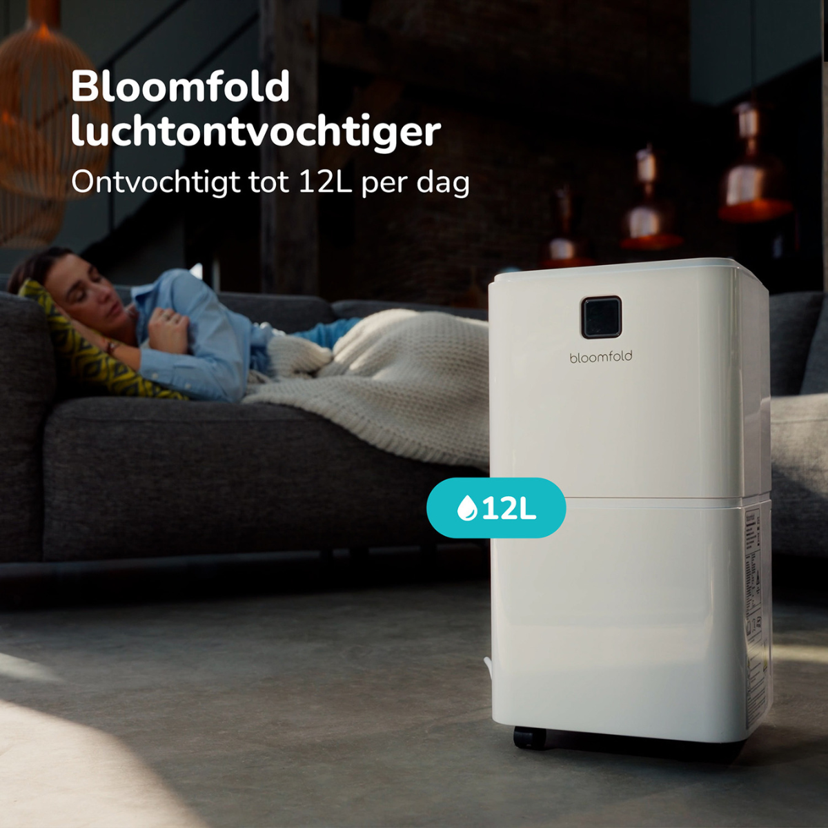 Luchtontvochtiger 12L Halo - BF001