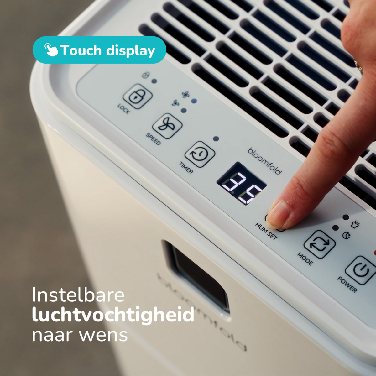 Luchtontvochtiger 12L Halo - BF001