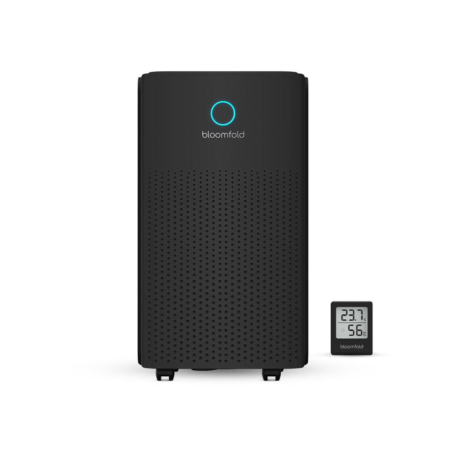 Luchtontvochtiger 12L Vivid - Zwart + Hygrometer Pulse