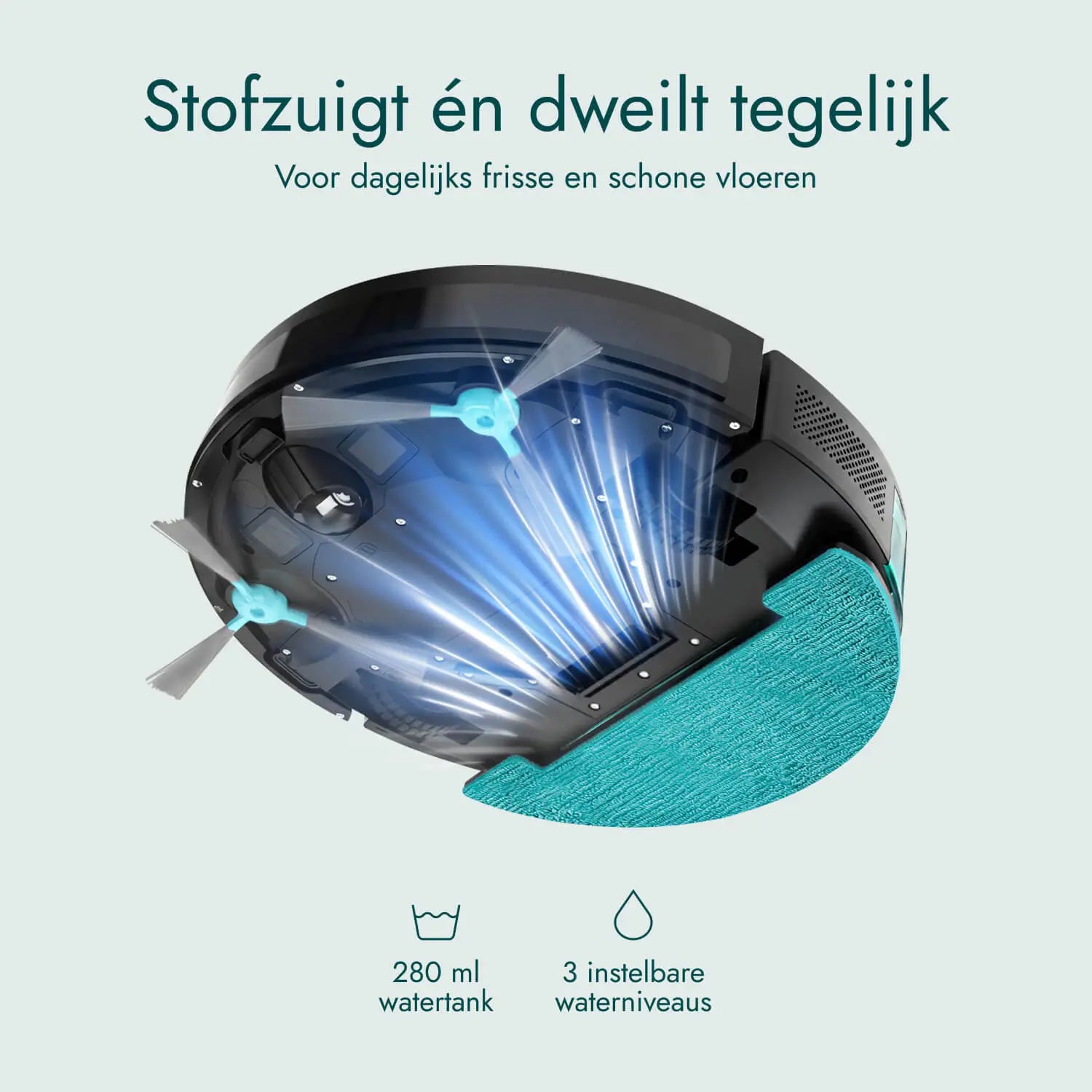 Robot Vacuum Sweep – 3500Pa (2x)