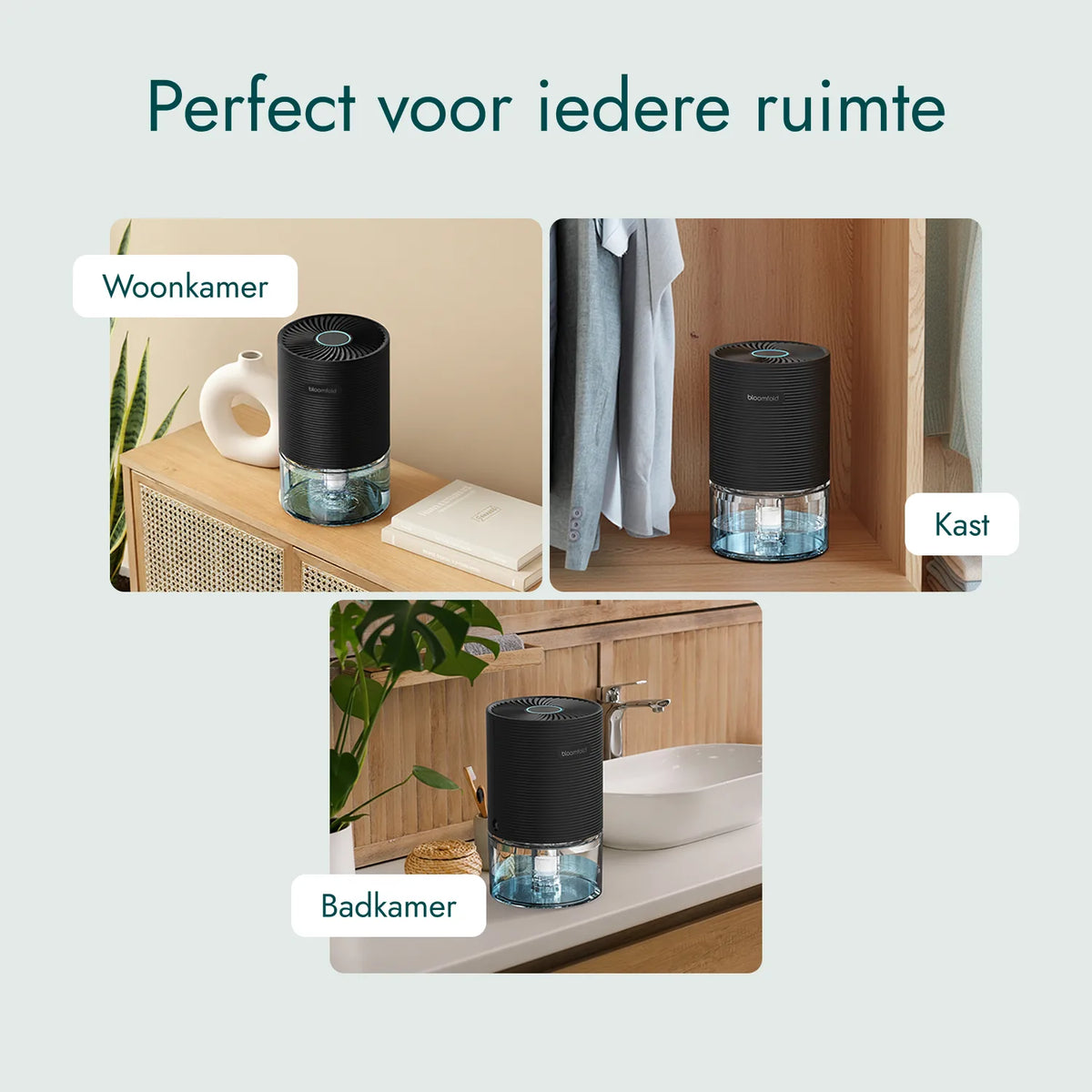 Bloomfold compact luchtontvochtiger 600ml