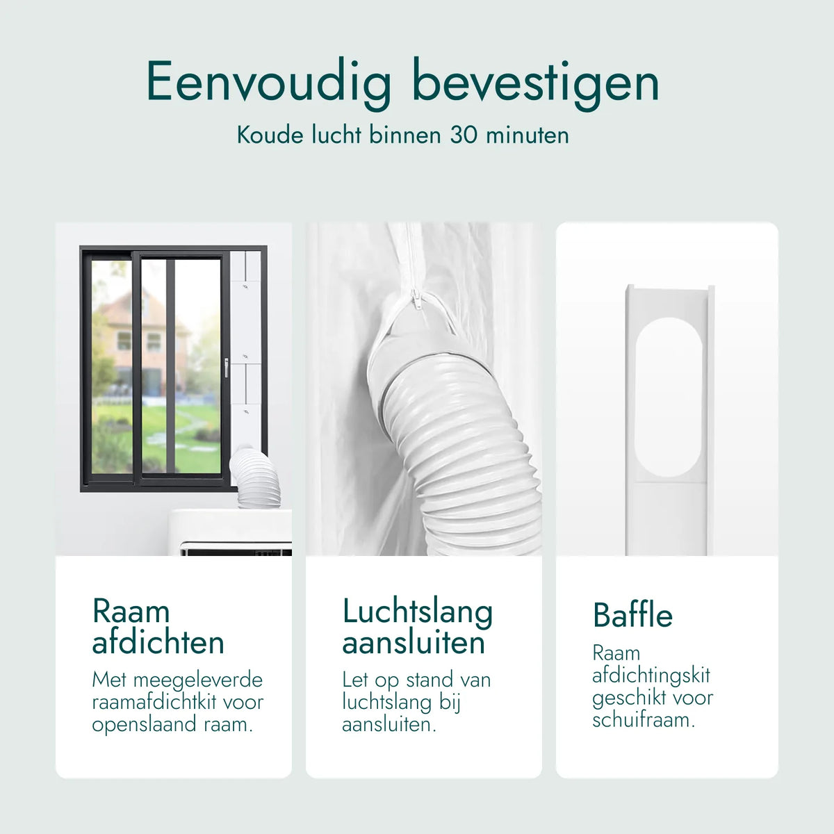 Mobiele airconditioner Flow