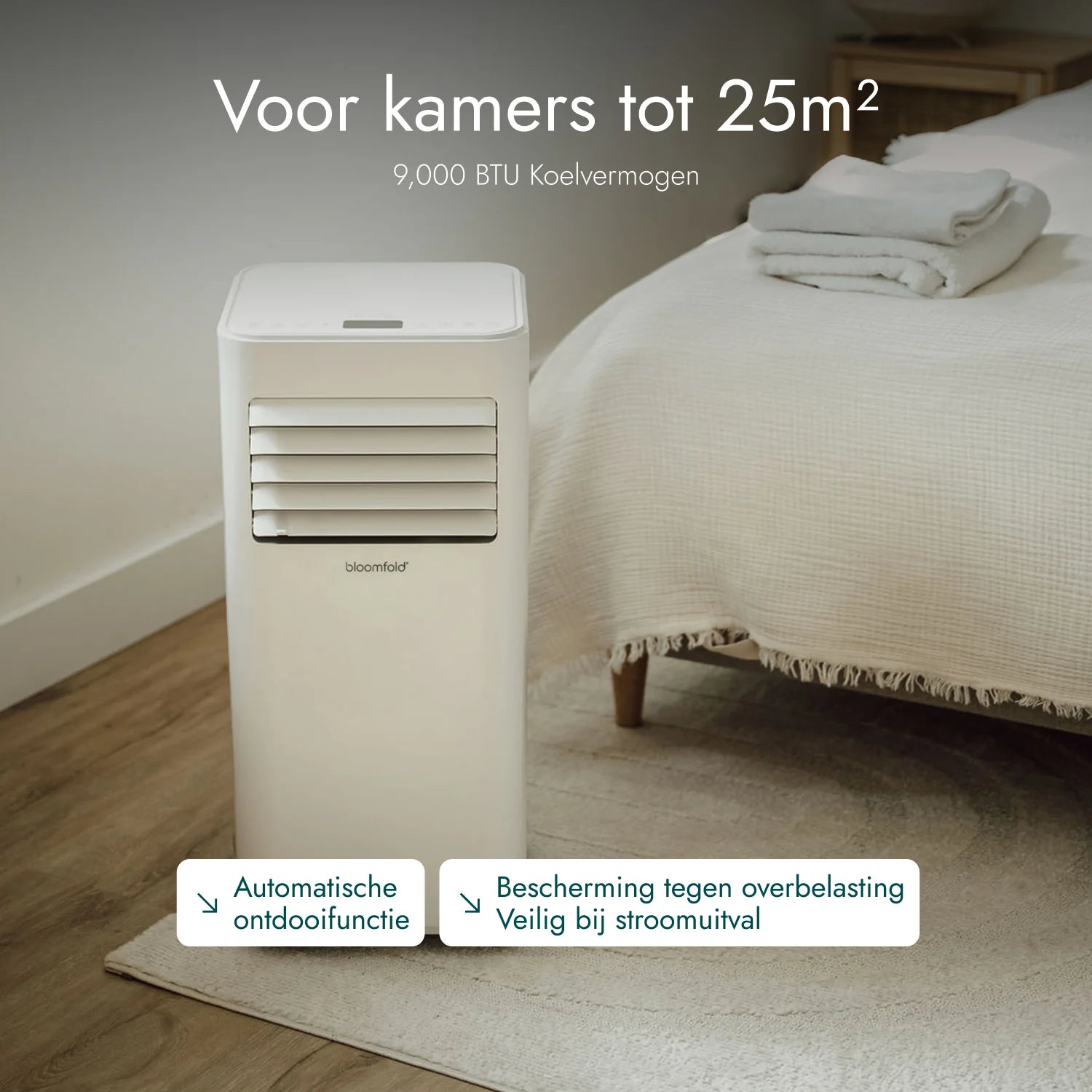 Flux de climatisation mobile - 9 000 BTU
