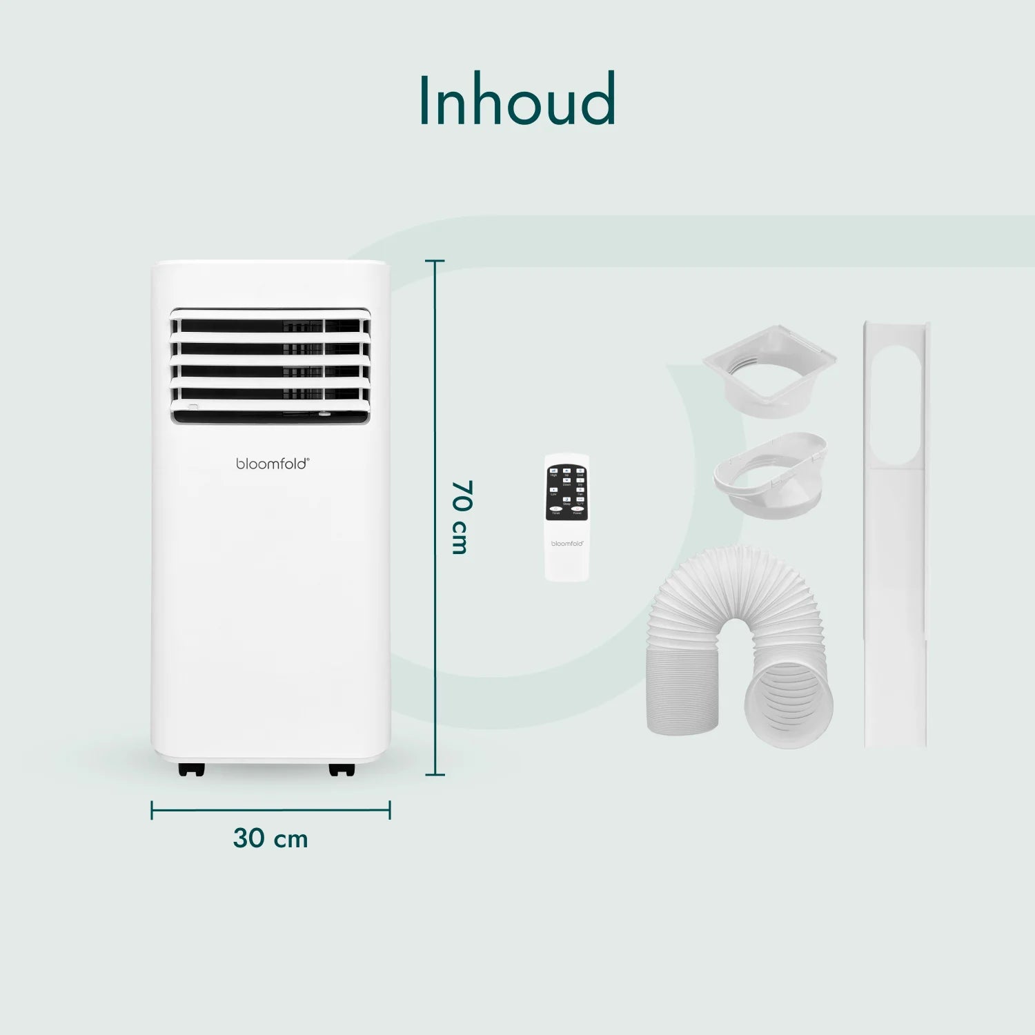 Flux de climatisation mobile - 9 000 BTU