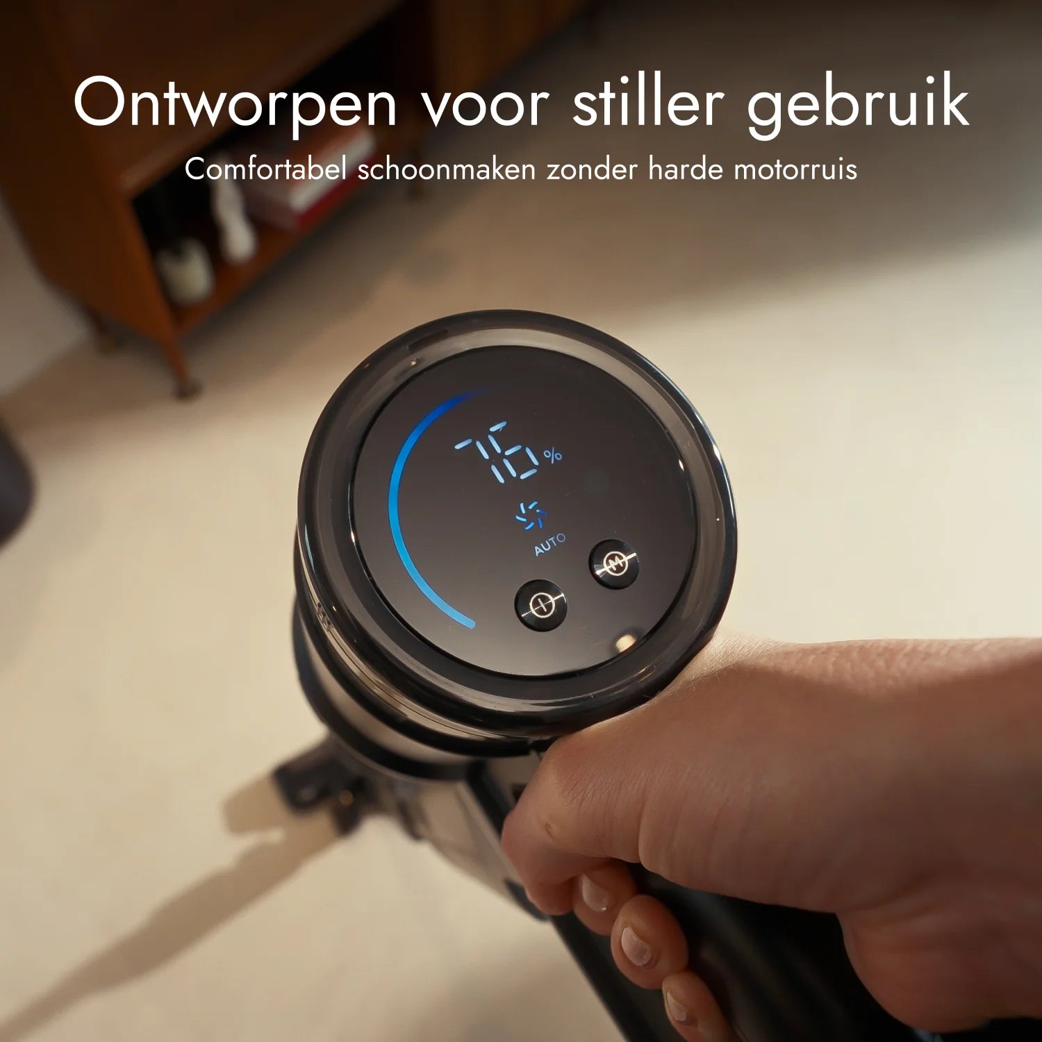 Steelstofzuiger Swift - tot 60 min accuduur