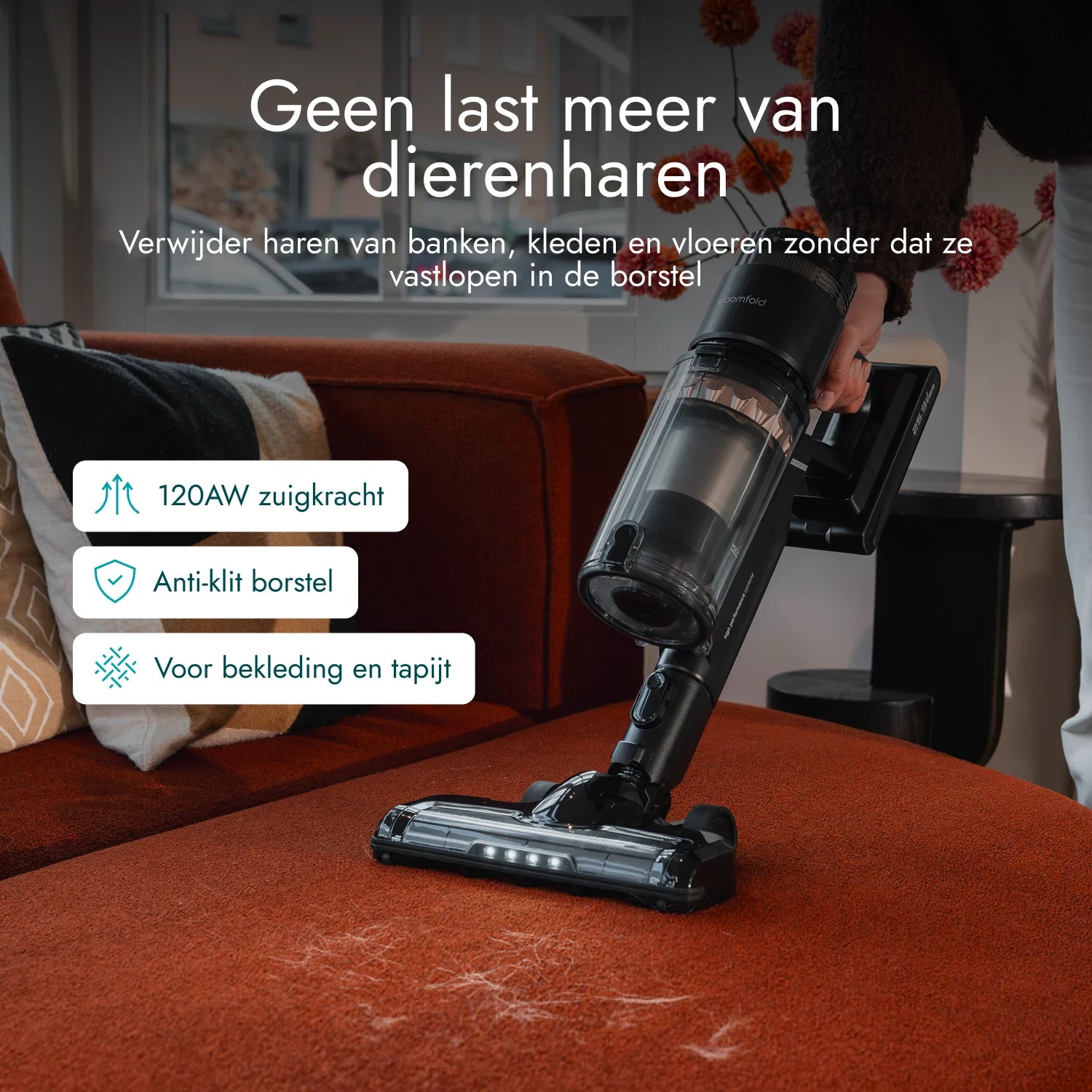 Steelstofzuiger Swift - tot 60 min accuduur