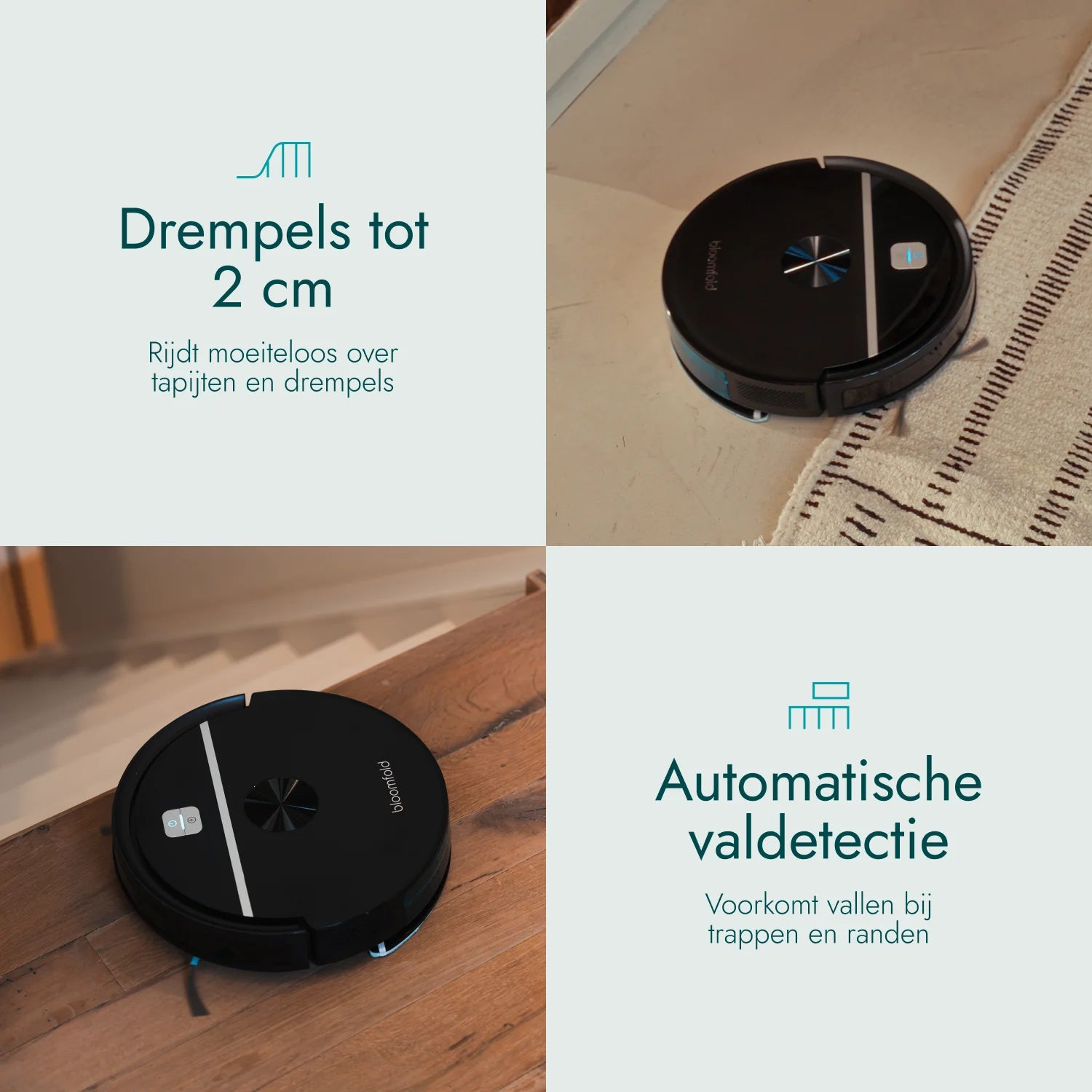 Robotstofzuiger Sweep - 3500Pa