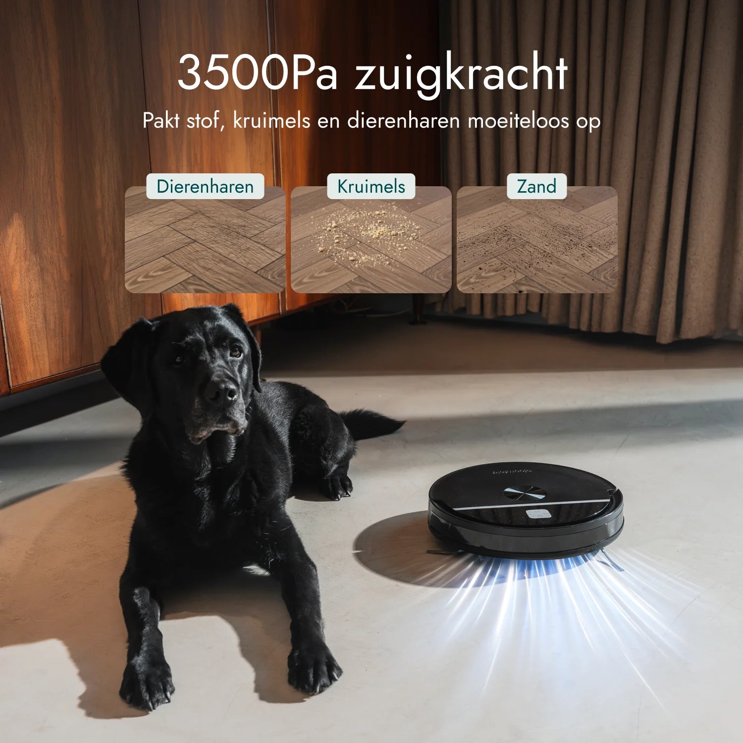 Robotstofzuiger Sweep - 3500Pa