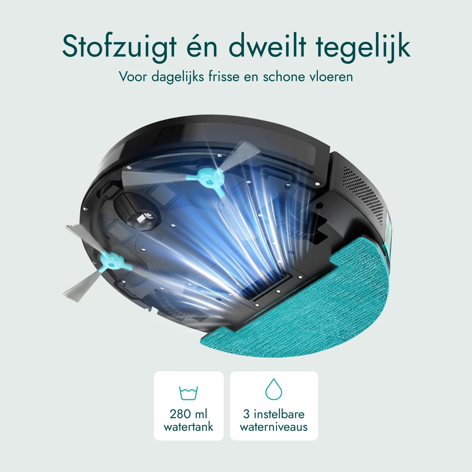 Robotstofzuiger Sweep - 3500Pa