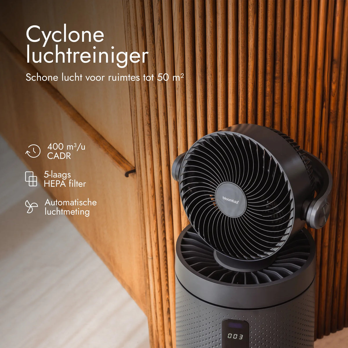 Cyclone Air Purifier & Fan