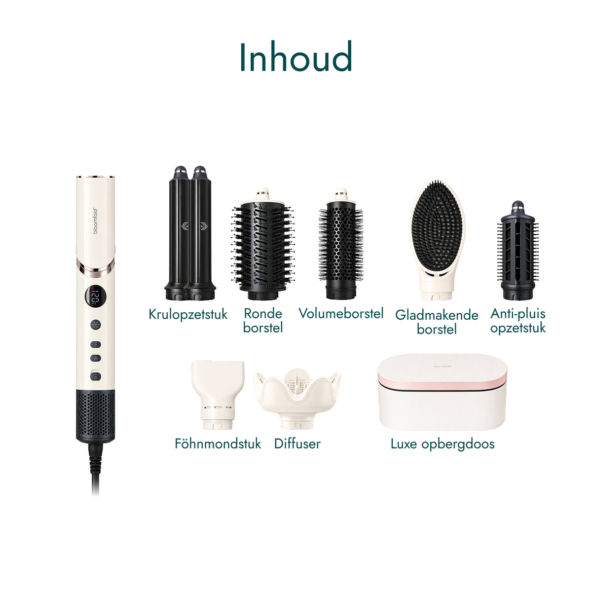 Bloomfold Curve – 8-in-1 Airstyler