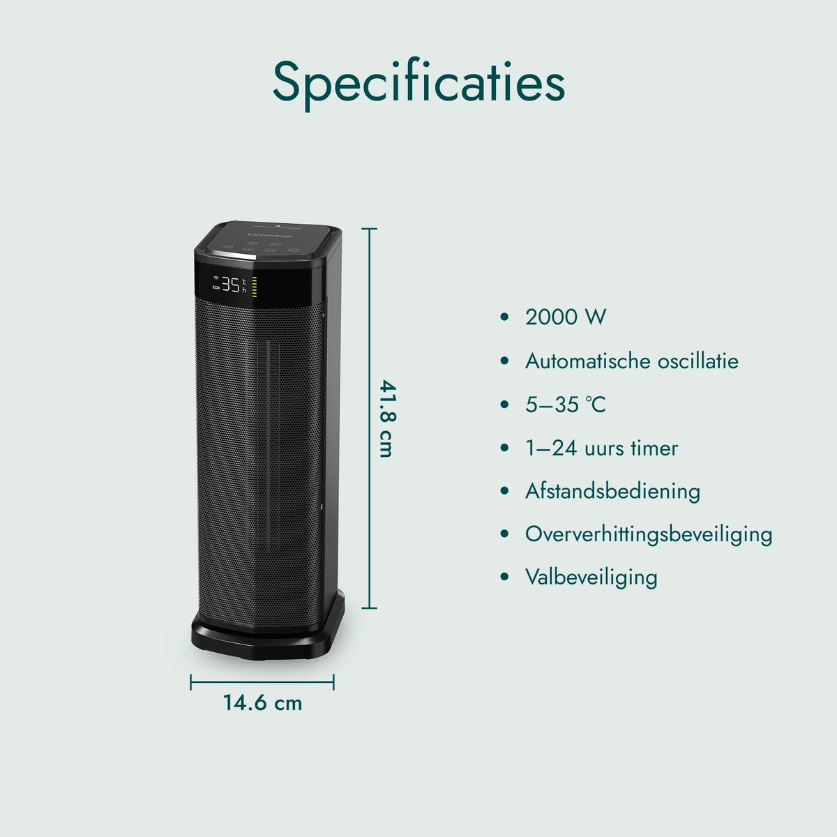 Titan tower heater
