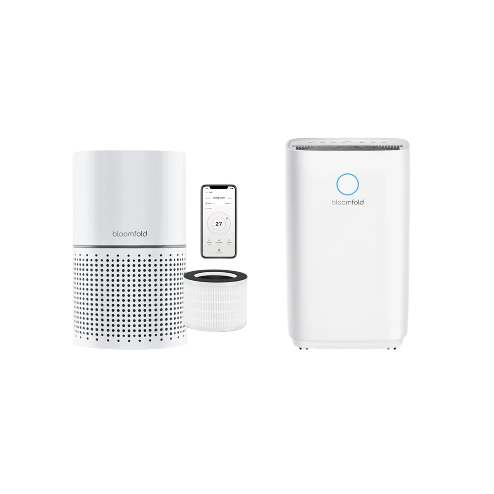 Dehumidifier 20L Vortex + air cleaner aura