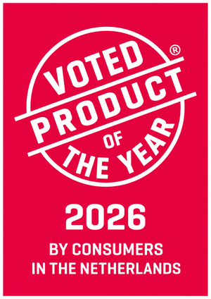 Voted Product of the Year 2026 by consumers in the Netherlands